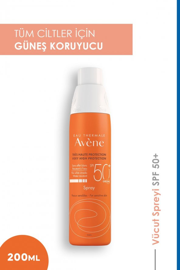 Güneş Spreyi Spf 50+ Güneş Koruyucu Sprey 200ml ürün görseli 1