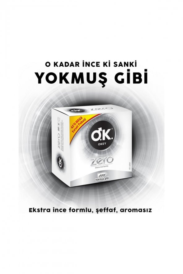 90lık Set| 45 Rötar | 45 Zero Prezervatifler - Resim 2