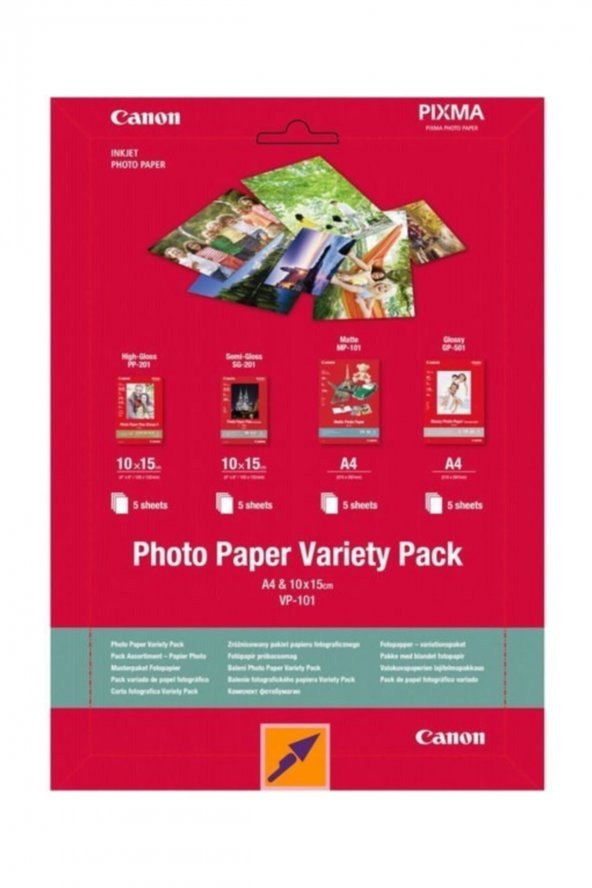 Vp-101 Fotoğraf Kağıdı 10x15 (gp-501/sg-201/pp-201) ürün görseli 1