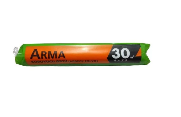Arma Naylon Tadilat Boya Koruyucu Örtü Poşet Folyo - 30 m2 - 1 Paket ürün görseli 1