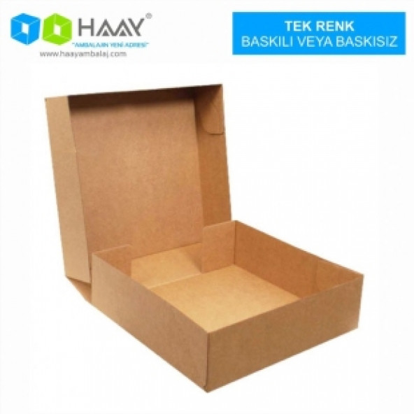 HAAY AMBALAJ 45x40x15cm E-Ticaret Kargo Kutusu - 4 Nokta - Kraft ( 2 adet) ürün görseli 1