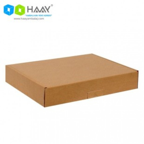 HAAY AMBALAJ 41x30x7cm Notebook Kutusu - Kraft ( 2 adet) ürün görseli 1
