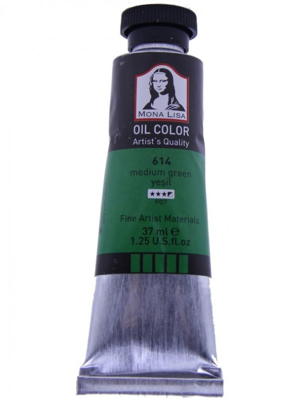 Mona Lisa 614 Yağlı Boya 37 ml Yeşil ürün görseli 1