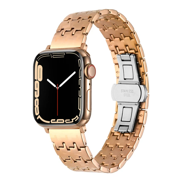 Apple Watch 44mm Zore KRD-86 Metal Kordon ürün görseli 1