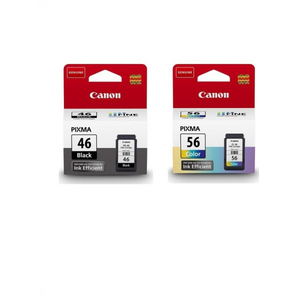 CANON PG-46 CL-56 2Lİ PAKET KARTUŞ (KAĞIT HEDİYE) ürün görseli 1