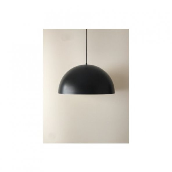 Mylight Metal Sarkıt Siyah Içi Sarı 40 cm Cap ürün görseli 1