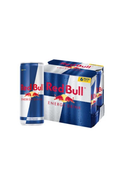 Red Bull Enerji Içeceği 250 ml 6 lı Paket ürün görseli 1