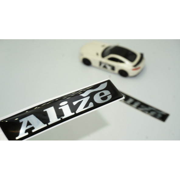 Renault Alize Logo 3M 3D Damla Silikon Torpido Bagaj Çamurluk Logo Amblem Arma ürün görseli 1