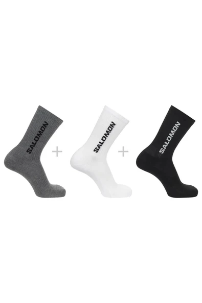Salomon LC2086200 Everyday Crew 3-Pack Unisex Çorap ürün görseli 1