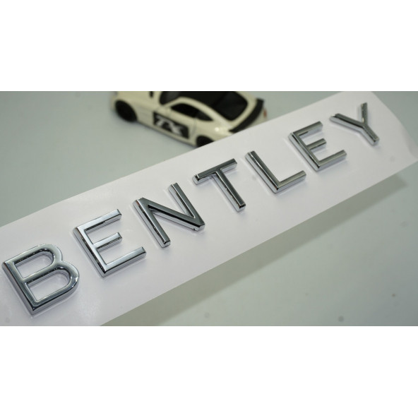 Bentley Bagaj Krom Abs 3m Yazı Logo Orjinal Ürün ürün görseli 1