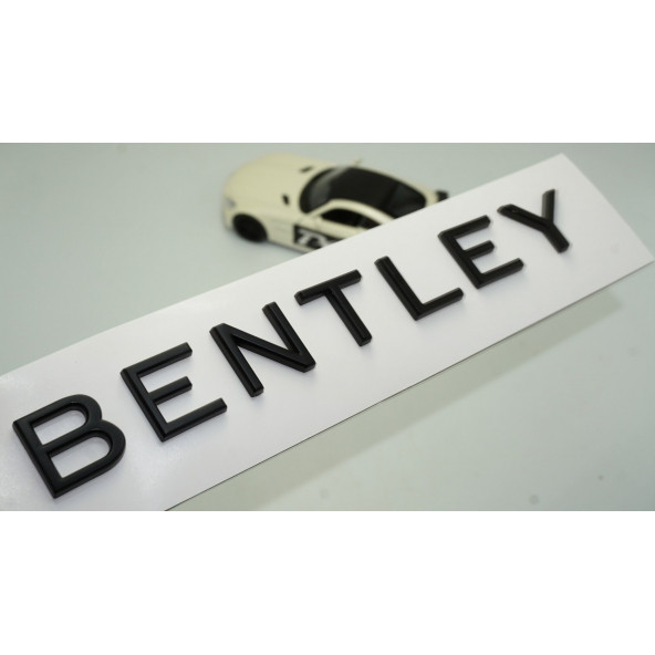 Bentley Bagaj Siyah 3m Yazı Logo Orjinal Ürün ürün görseli 1