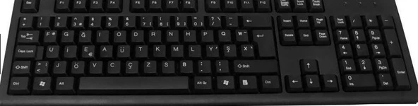 Türkçe Usb F Klavye ürün görseli 1