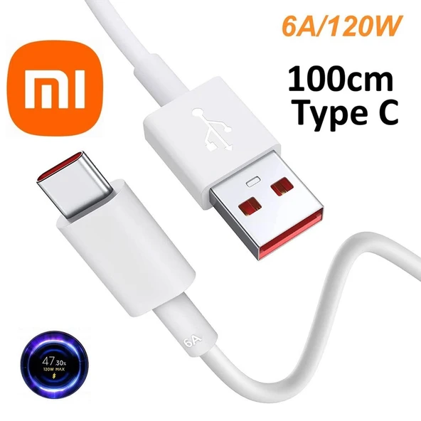 Xiaomi 11 12 13 Turbo Şarj Kablosu 33W 67W 120W Hızlı Şarj 6A Xiaomi Redmi için Not 12 11S Not 10 10Pro 10S Not 9 Pro Max POCO X3 X4 X5 PRO SINEKBIT03001 ürün görseli 1