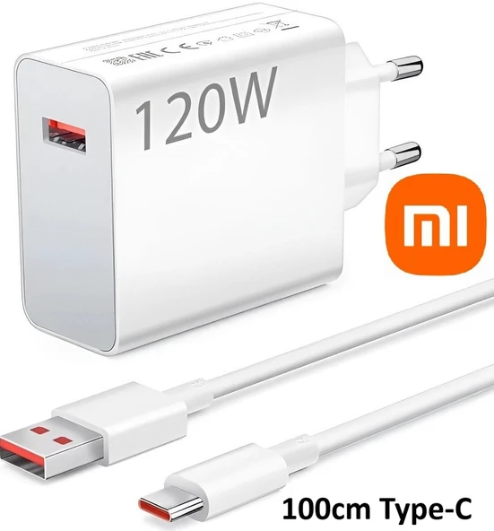 Xiaomi 6A Turbo Şarj Kablosu + 120W Hızlı Şarj Cihazı Redmi Not 11 12 13 11S Not 10 10Pro 10S Not 9 Pro Max POCO X3 X4 X5 PRO SINEKBIT07736 ürün görseli 1