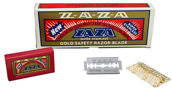 Zaza Çift Taraflı Yaprak Jilet (Double Edge) 10x10 ürün görseli 1