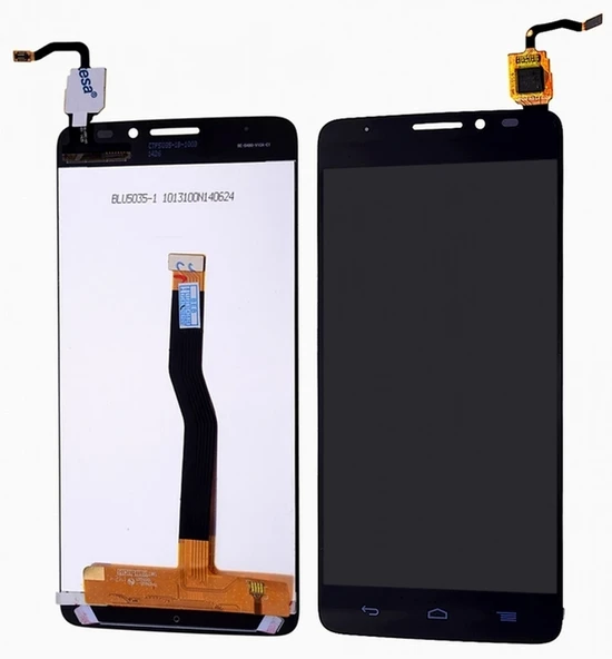 General Mobile Discovery E3 2 LCD Ekran Dokunmatik Soketli Çıtasız Siyah ürün görseli 1