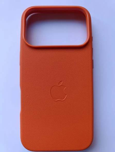 iPhone 17 Pro için MagSafe özellikli Tech Dokuma Kılıf - Turuncu ürün görseli 1