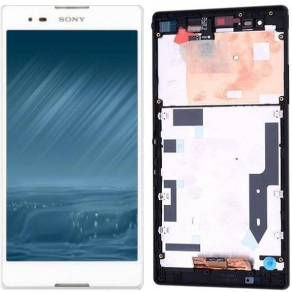 SONY XPERİA T2 EKRAN LCD DOKUNMATİK TOUCH PANEL Çıtalı  Beyaz SINEKBIT12725 ürün görseli 1