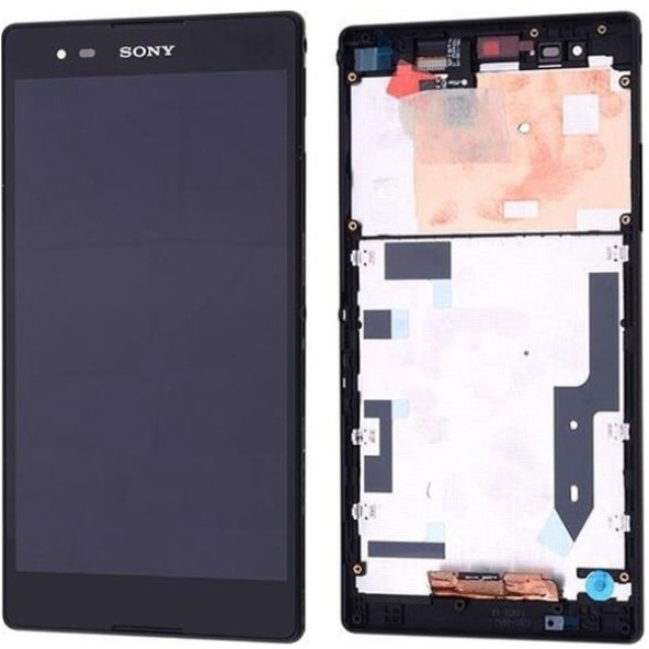 SONY XPERİA T2 EKRAN LCD DOKUNMATİK TOUCH PANEL Çıtalı  Siyah SINEKBIT12762 ürün görseli 1