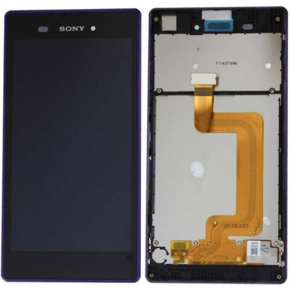 Sony Xperia T3 Lcd Ekran Siyah Dokunmatik Ekran Çıtalı SINEKBIT12947 ürün görseli 1