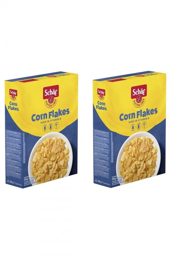 Corn Flakes Glutensiz Sade Mısır Gevreği 250 G 2 Adet ürün görseli 1