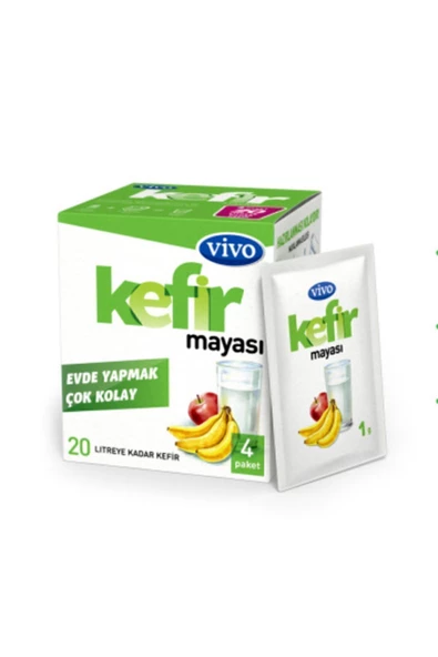 vivo Kefir Mayası 4 gr ürün görseli 1