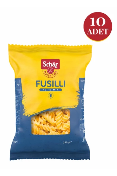 Schar Fusulli Glutensiz Burgu Makarna 250 gr (10 ADET) ürün görseli 1