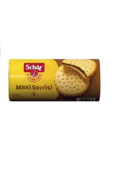 Schar Maxi Sorrisi 250g  Glutensiz Kakao Kremalı Bisküvi ürün görseli 1