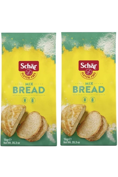 Schar Mix B Glutensiz Karışık Ekmek Unu 1 kg  2 Adet ürün görseli 1