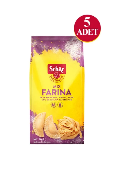 Schar Farina Çok Amaçlı Glutensiz Un Karışımı 1000 gr (5 ADET) ürün görseli 1
