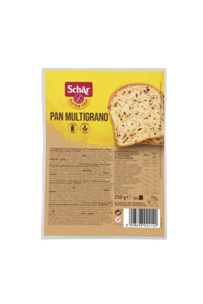 Schar Pan Multigrano Glutensiz Ekmek 250g ( 5 Adet ) ürün görseli 1