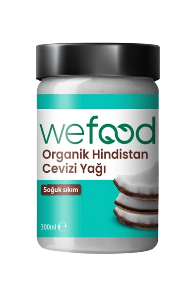 Wefood Organik Hindistan Cevizi Yağı 300 ml ürün görseli 1