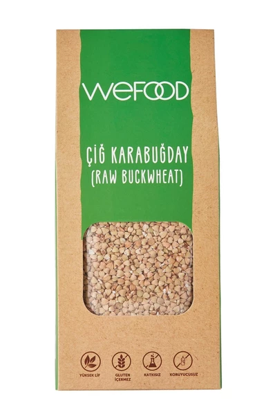 Wefood Glütensiz Çiğ Karabuğday Tanesi 400 gr (Greçka) ürün görseli 1