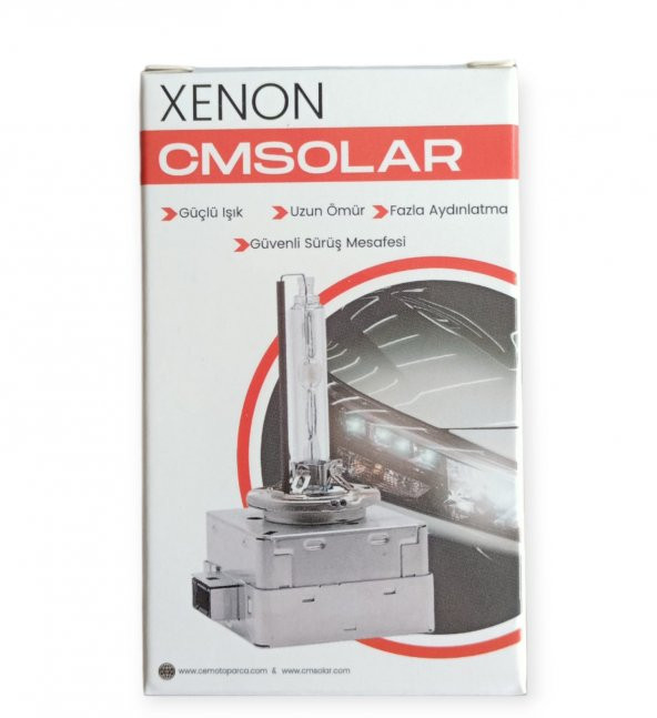 CMSOLAR D2S Xenon Ampul 85V 35W 6000K ürün görseli 1