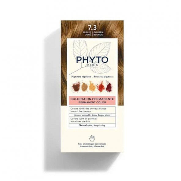 Phyto Phytocolor Bitkisel Saç Boyası 7.3 - Kumral Dore Yeni Formül ürün görseli 1