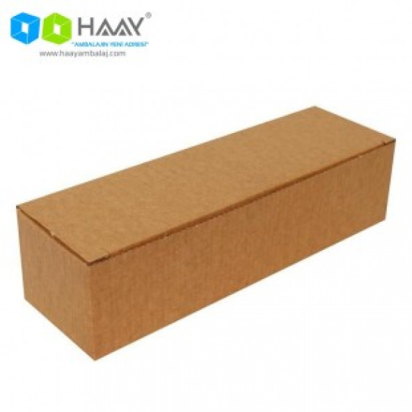 HAAY AMBALAJ 24x7,5x6cm Kilitli Kutu - Kraft ( 10 ADET) ürün görseli 1
