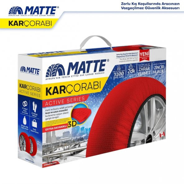 Matte Kar Çorabı - Active Series ürün görseli 1