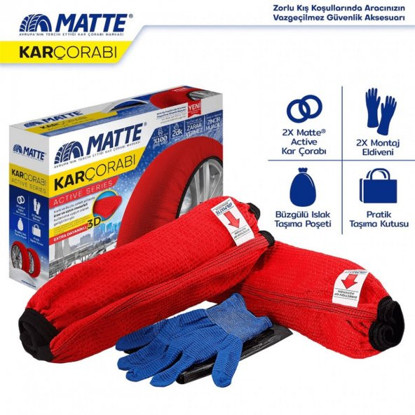 Matte Kar Çorabı - Active Series - Resim 2