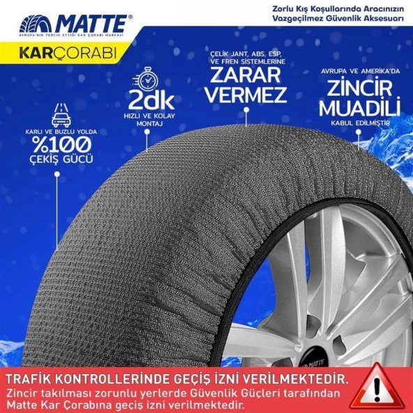 Matte Kar Çorabı - Extra Pro Series - Resim 3