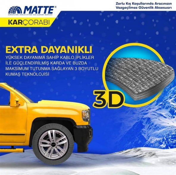 Matte Kar Çorabı - Extra Pro Series - Resim 5