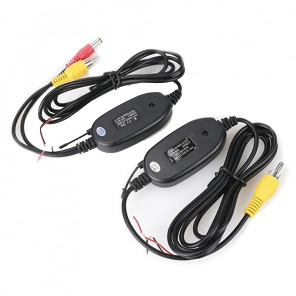 Oto Geri Görüş Kamerası Kablosuz Görüntü Aktarma 2.4G Wireless RCA Video Transmitter ürün görseli 1