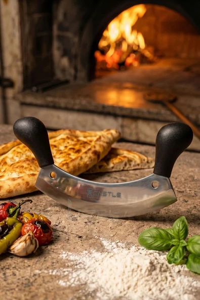 İncisive Serisi Mutfak Bıçak Seti Pide Börek Pizza Bıçağı Salata Kıyma Bıçağı 2 Li Set Mft-2547x ürün görseli 1