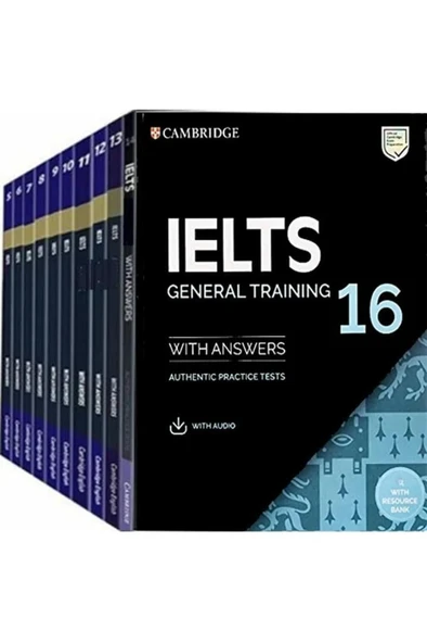 Cambridge English University IELTS 1-16 General Traning With Answers ürün görseli 1