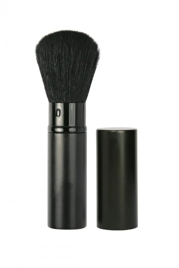 Fontenay Kapaklı Pudra Fırçası , Retractable Powder Brush , At Kılı Fırça ürün görseli 1