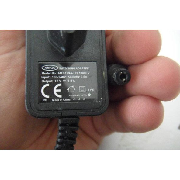 12 Volt - 1 Amper Ac/Dc Amigo Adaptör Tp-Link Ams159A-1201000Fv ürün görseli 1