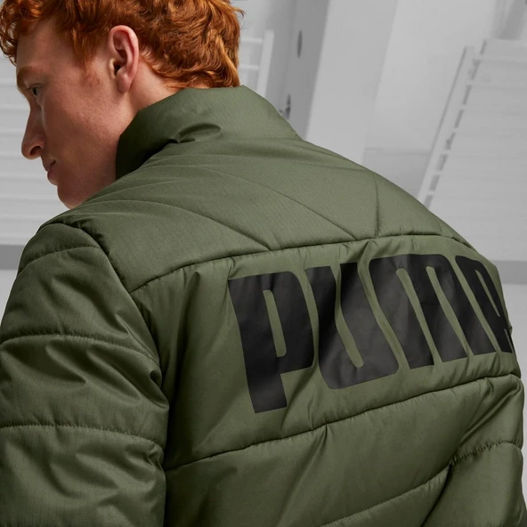 Puma 84934931 Ess+ Padded Jacket Erkek Mont - Resim 6