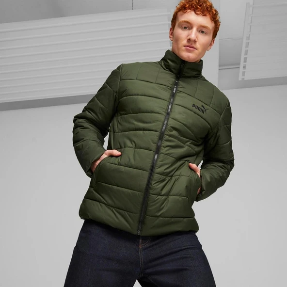 Puma 84934931 Ess+ Padded Jacket Erkek Mont - Resim 3