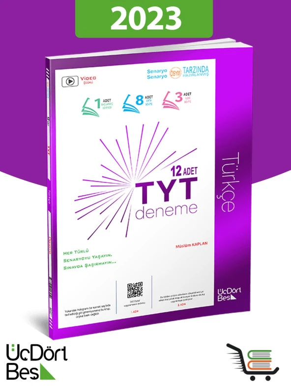 345-2024 Model-TYT 12'li Türkçe Denemesi ürün görseli 1