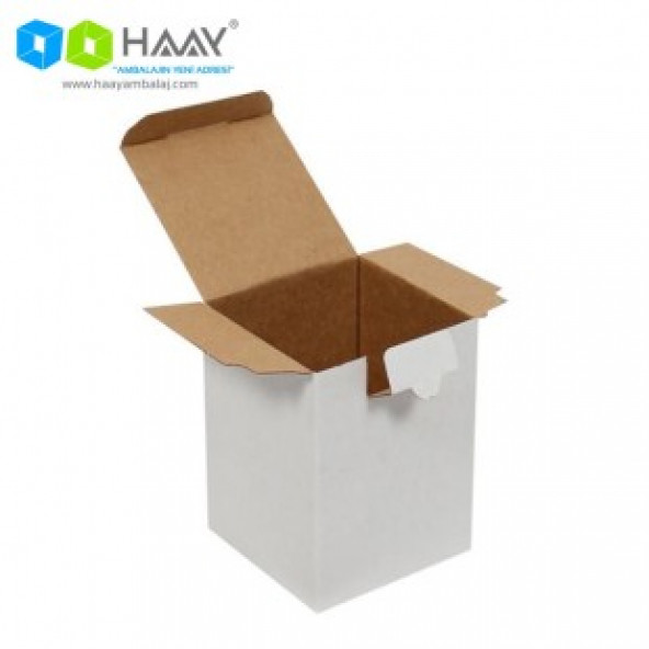 HAAY AMBALAJ 12x12x16cm Kutu -Beyaz ( 10 ADET) ürün görseli 1