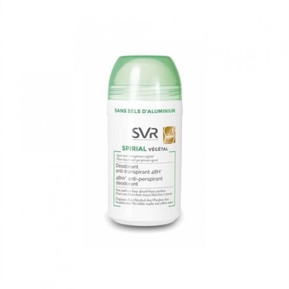 SVR Spirial Deodorant Anti Perspirant Vegetal Roll-on 50ml - Bitkisel Deodorant Roll-on ürün görseli 1